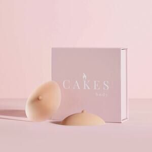 New Cakes Body Pre-Shaped Faux Nipple Covers- Size OG B-DD
